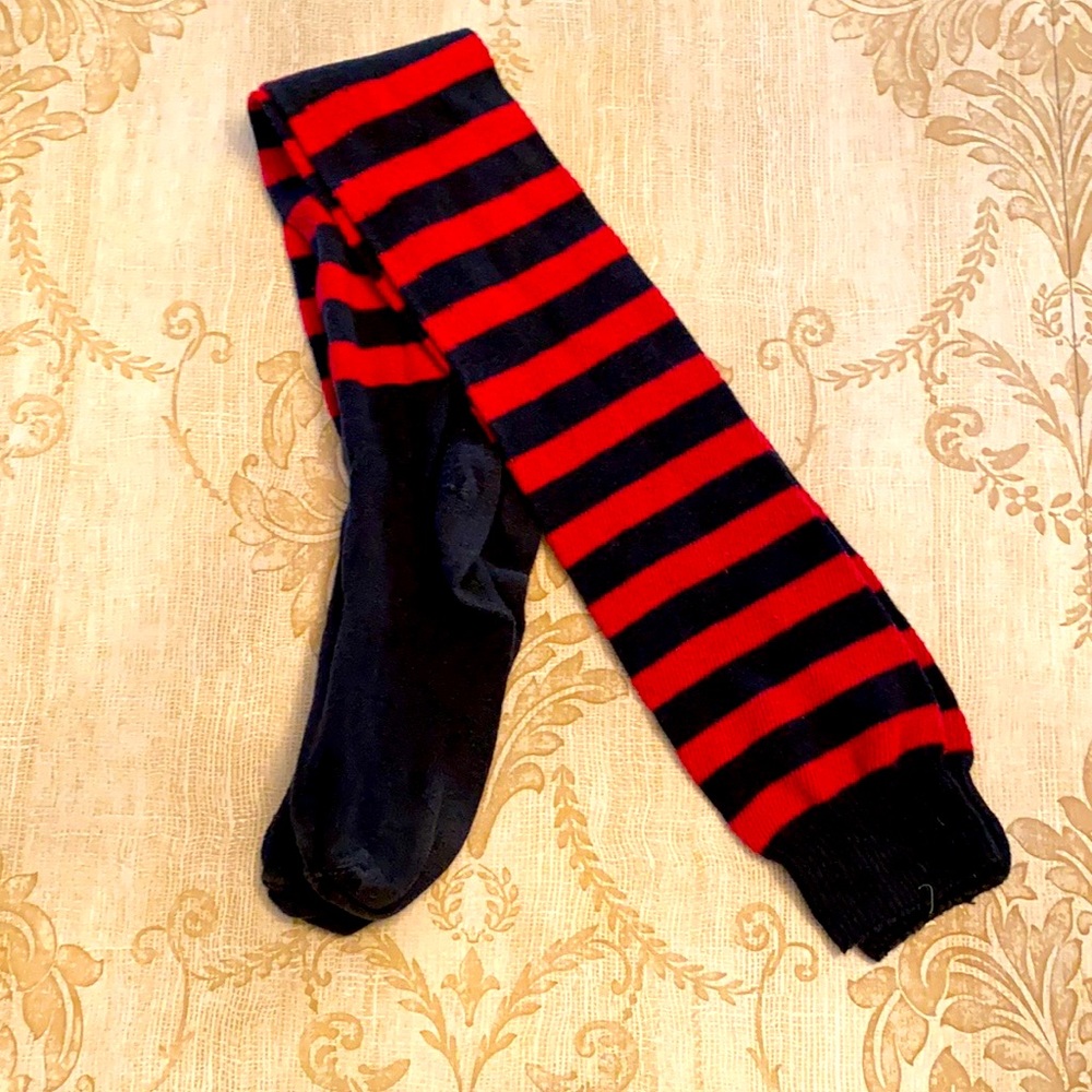 Striped Wicked Witch High Socks